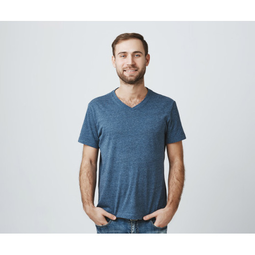 V neck t shirts - Image 2